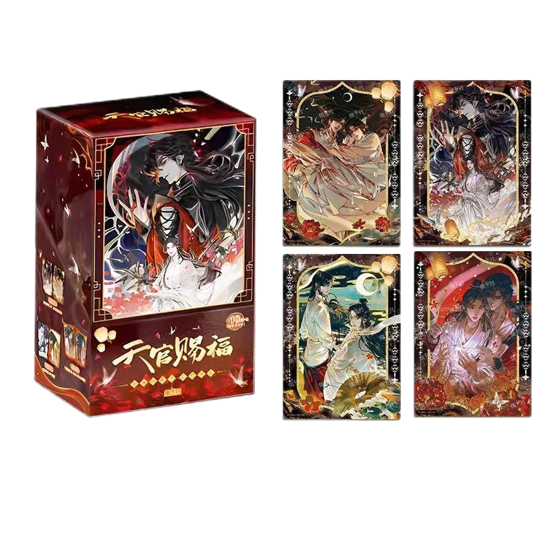 Heaven Officials Blessing Card Hua Deng Zhao Yue Series,Tian Guan Ci Fu Comics Collection Card