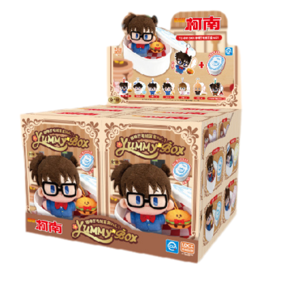 Detective Conan Plush toys, bento-style blind boxes