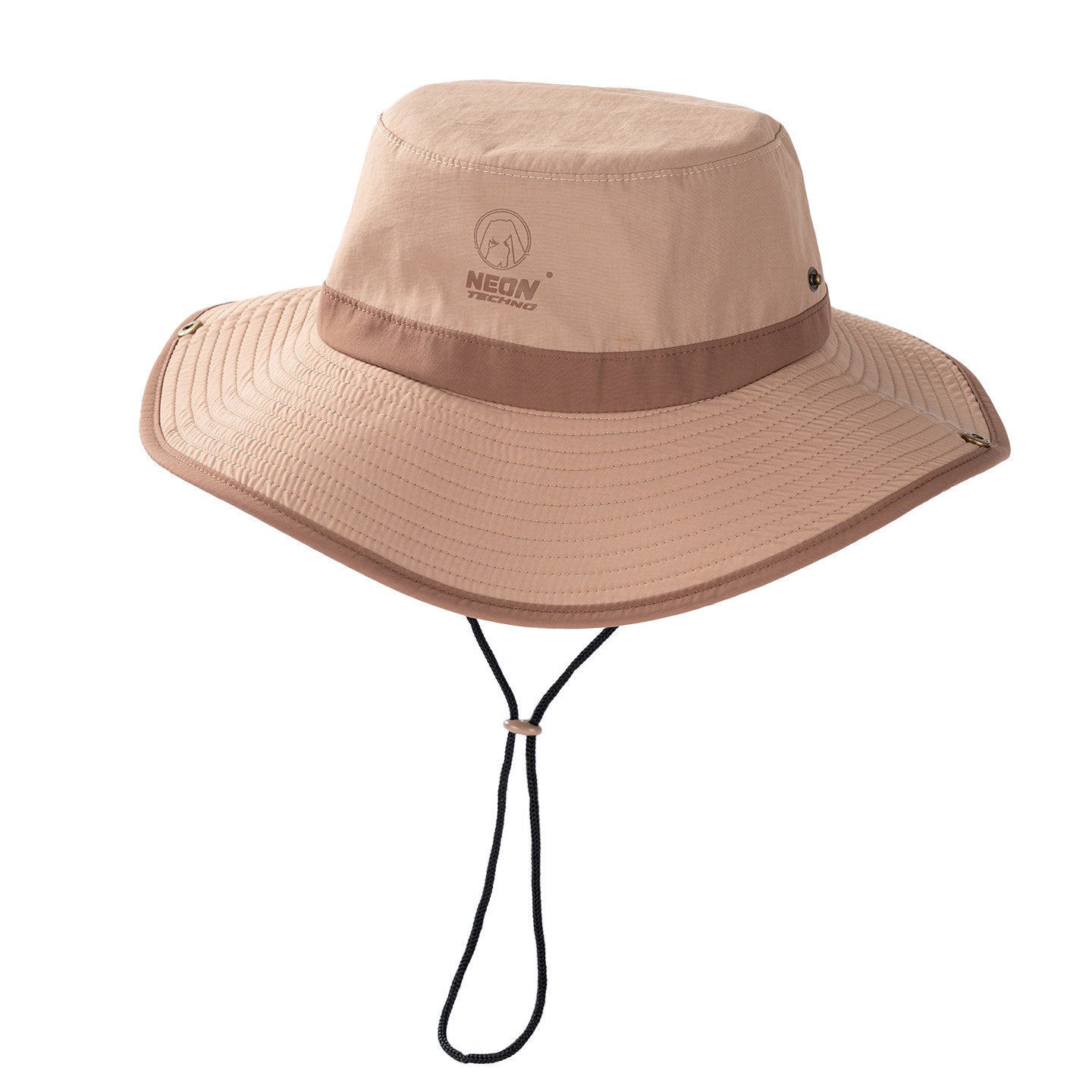 Miku Neon Techno Bucket Hat, Wide Brim Fisherman Sun Hat for Hiking, Summer Sports