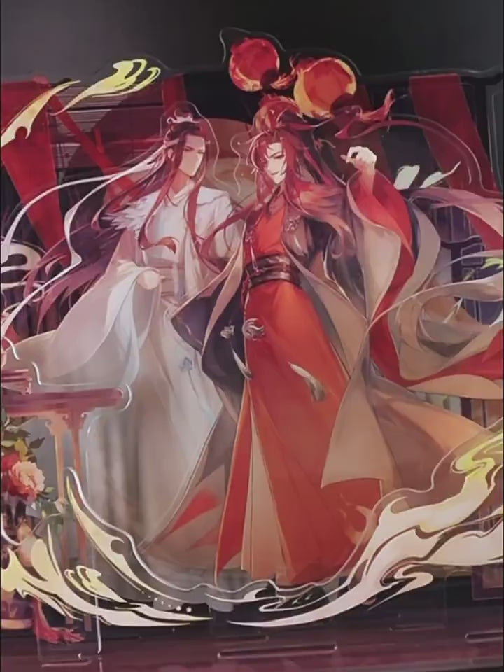 Mo Dao Zu Shi Figure Standing Ornaments，6th Anniversary Collection Desktop Decoration，Wei Wuxian&LAN Wangji Animation Peripheral Products