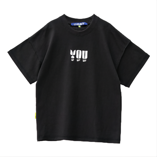 Y.Lazy YOU T-Shirt Black
