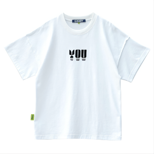 Y.Lazy YOU T-Shirt White