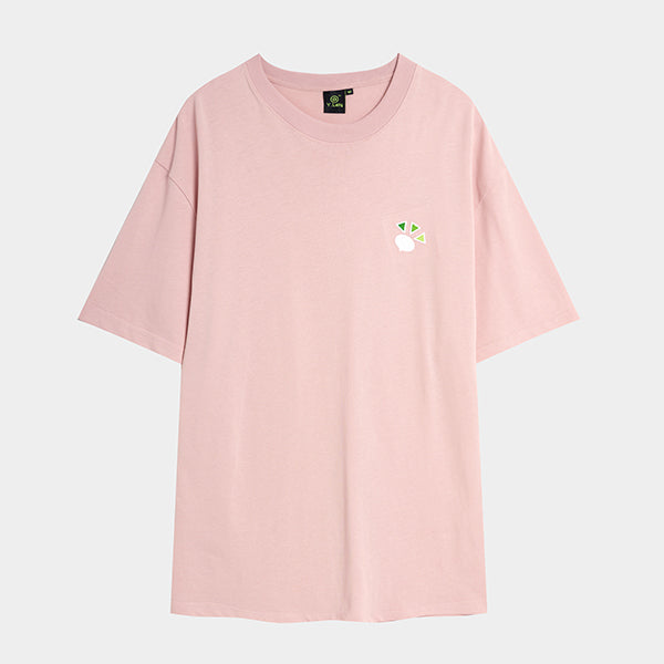 Y.Lazy Fashion Tシャツ ピンク
