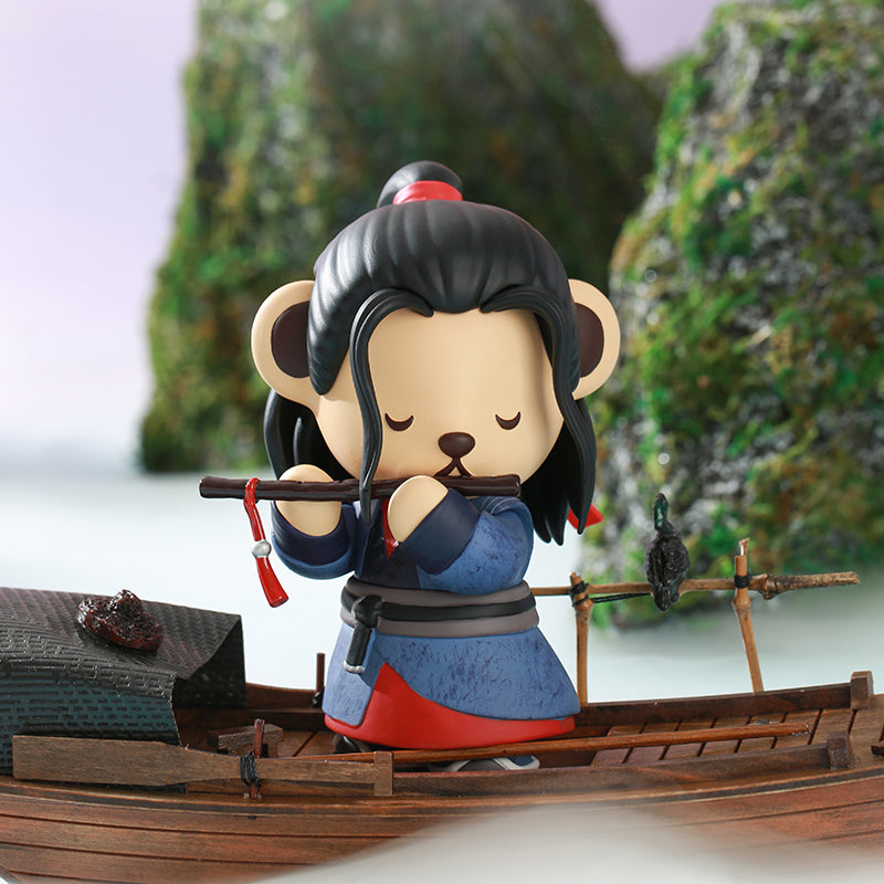 The Untamed X Teddy Bear Collection TV Character Figure WEI WU XIAN 14ซม