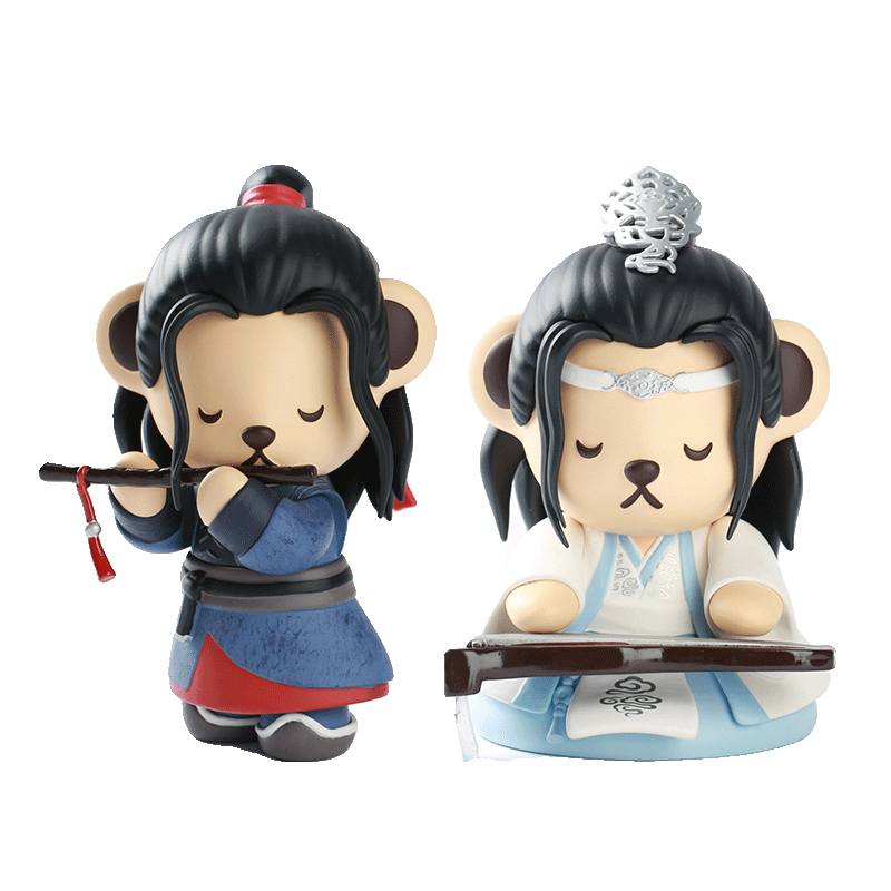 The Untamed X Teddy Bear Collection TV Character Figure WEI WU XIAN 14ซม