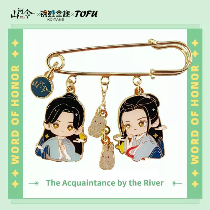 Word of Honor TOFU Official Character Badge The Acquaintance by the River