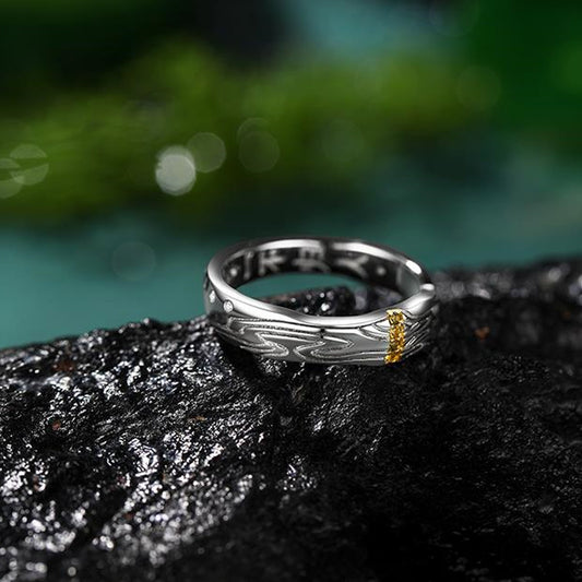 สินค้าทีวีซีรีส์ Untamed แหวนสไตล์ WangJi Qin