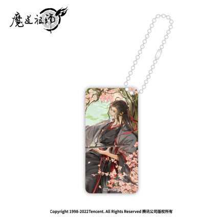 MO DAO ZU SHI Spring Light Domino Style Acrylic Key Chain WEI WUXIAN