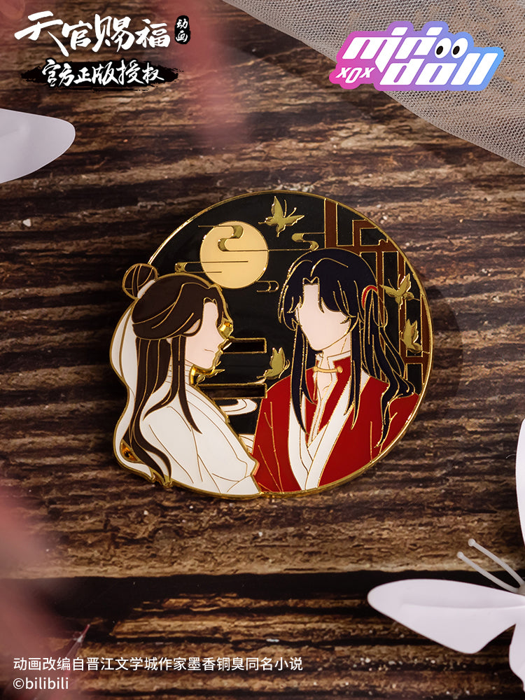 Heaven Official's Blessing 天官赐福 Movable Badge XIE LIAN & SAN LANG