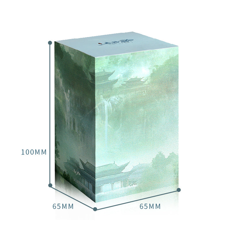 The Untamed 一周年記念シリーズ Yun Shen Bu Zhi Chu Theme Non Sticky Cube Notepad
