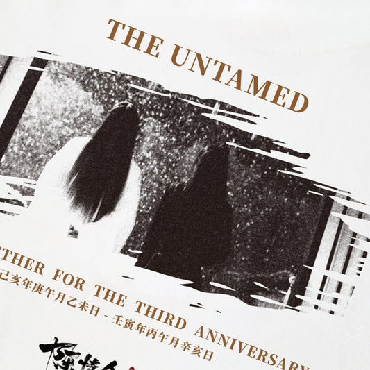 เสื้อยืดครบรอบสามปี The Untamed TV Series Merchandise